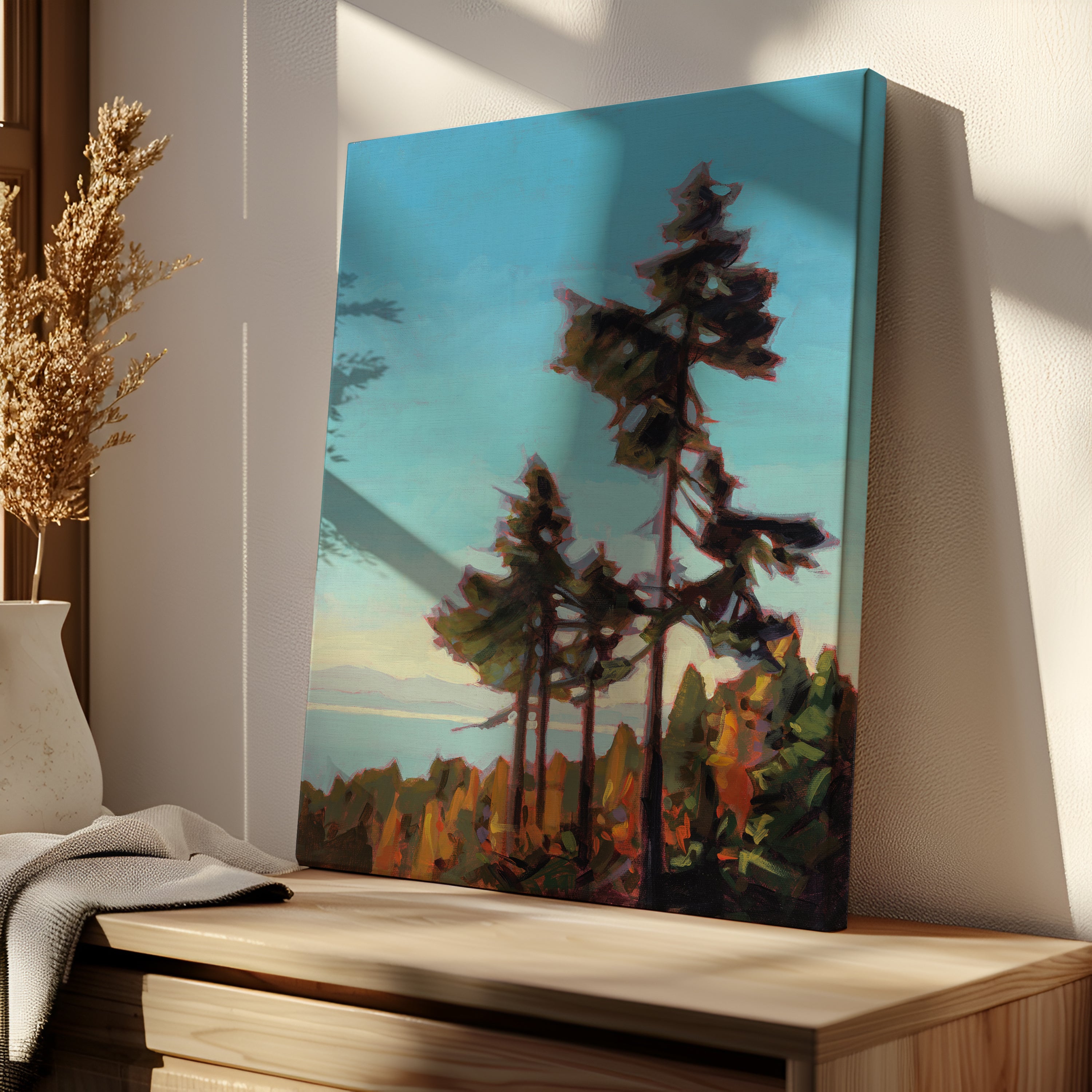 Across the Straight | 16 in x 12 in