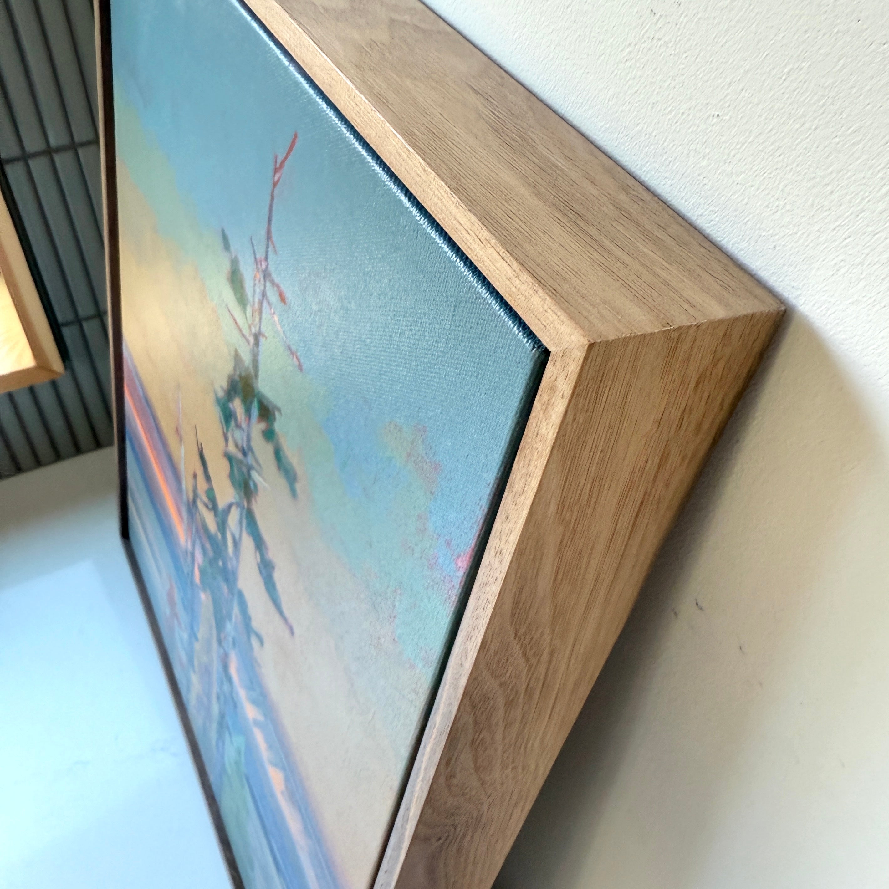 Before the Storm | 20 in x 16 in | Walnut