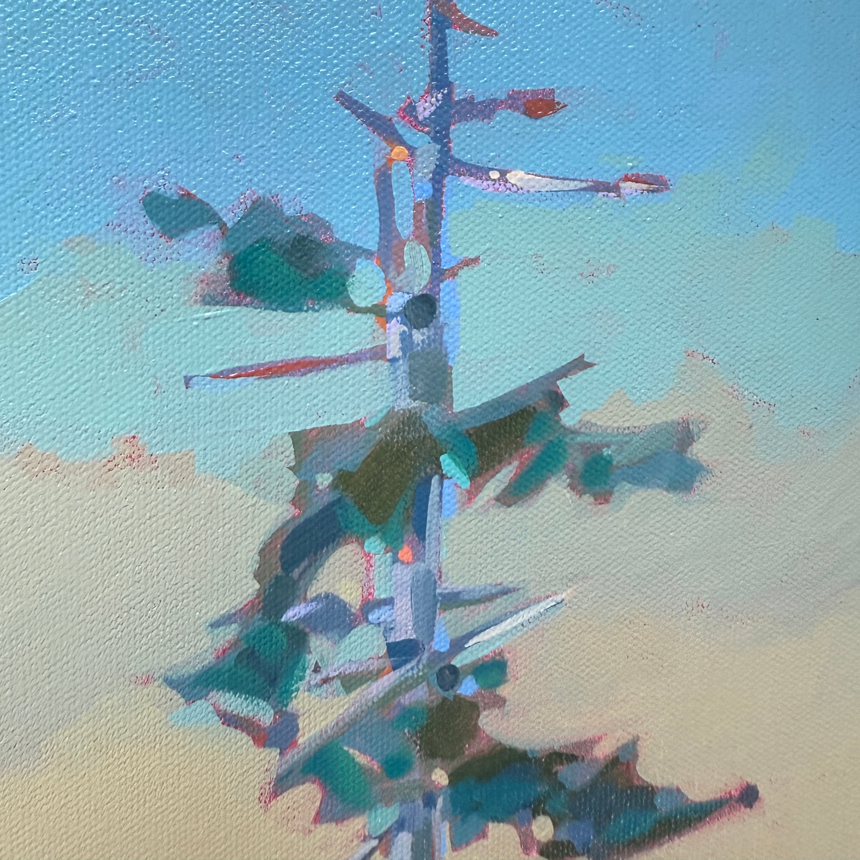 Before the Storm | 20 in x 16 in | Walnut