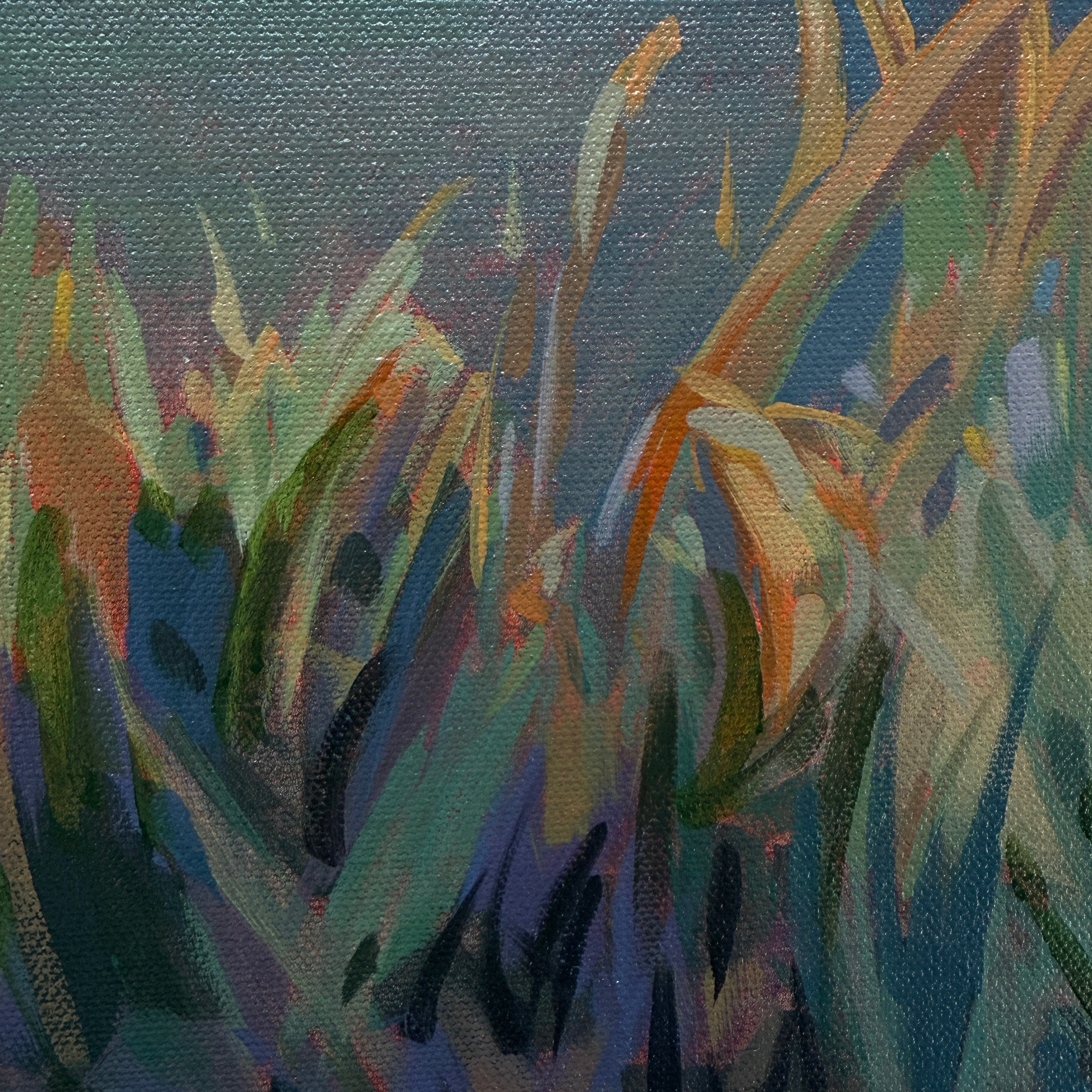 Cox Bay Evening Light | 24 in x 18 in | Walnut