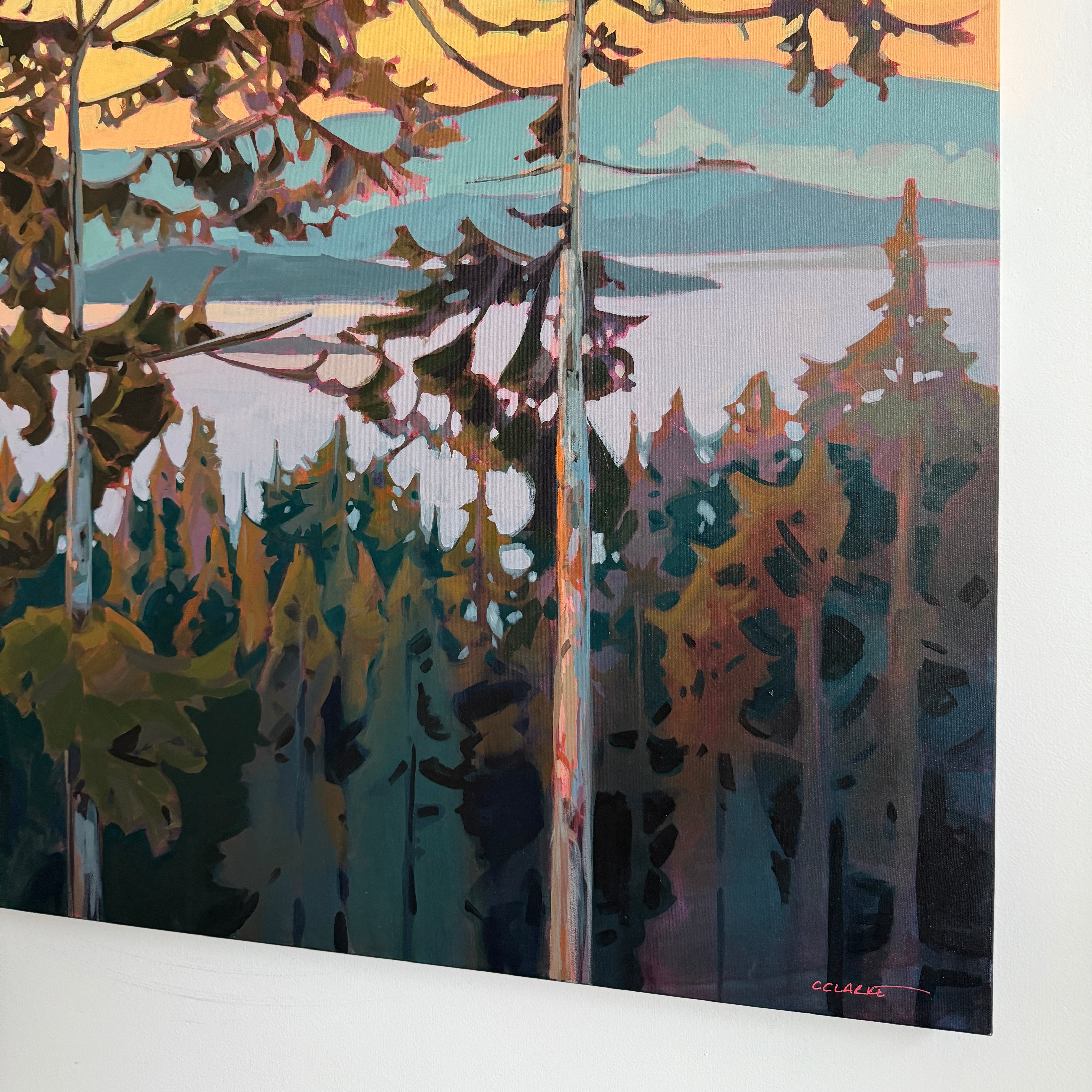 Light Between Seasons | 30 in x 72 in | unframed