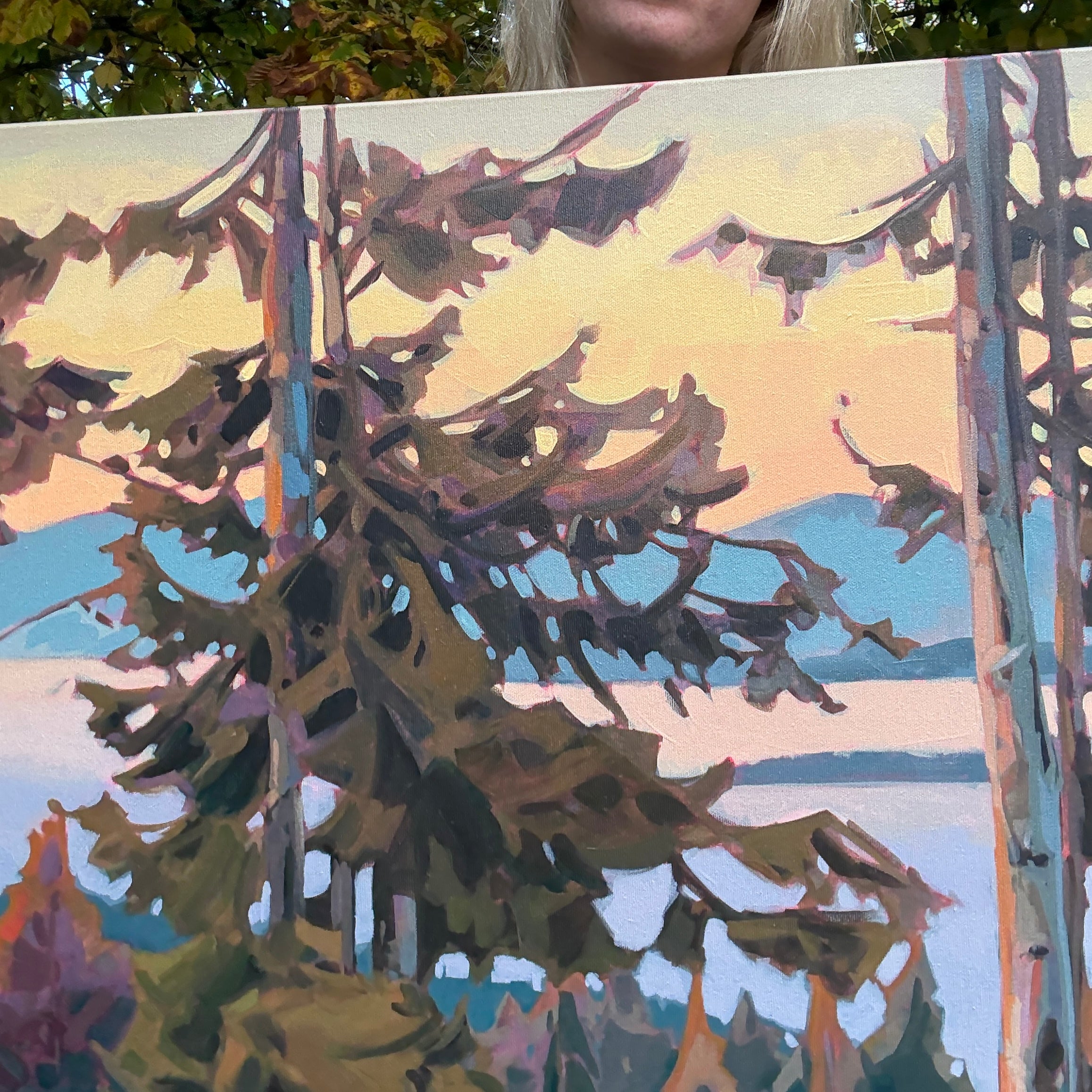 Light Between Seasons | 30 in x 72 in | unframed