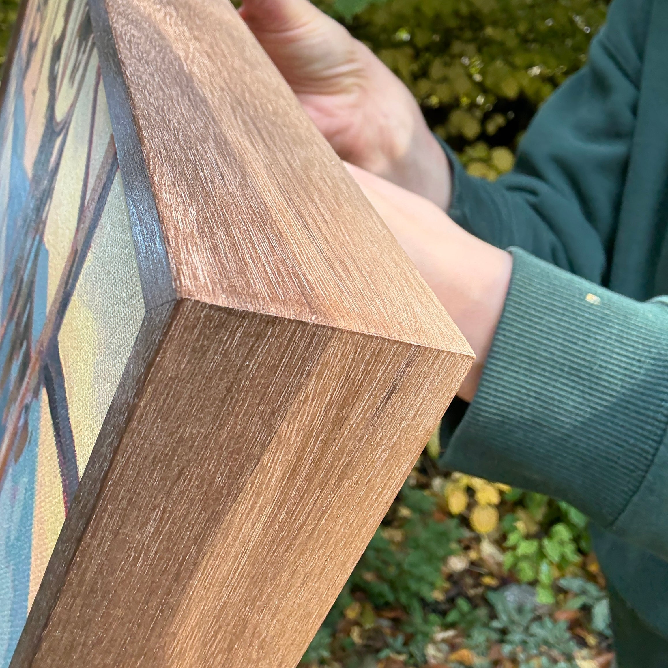 Through the Trees | 16 in x 20 in | Walnut