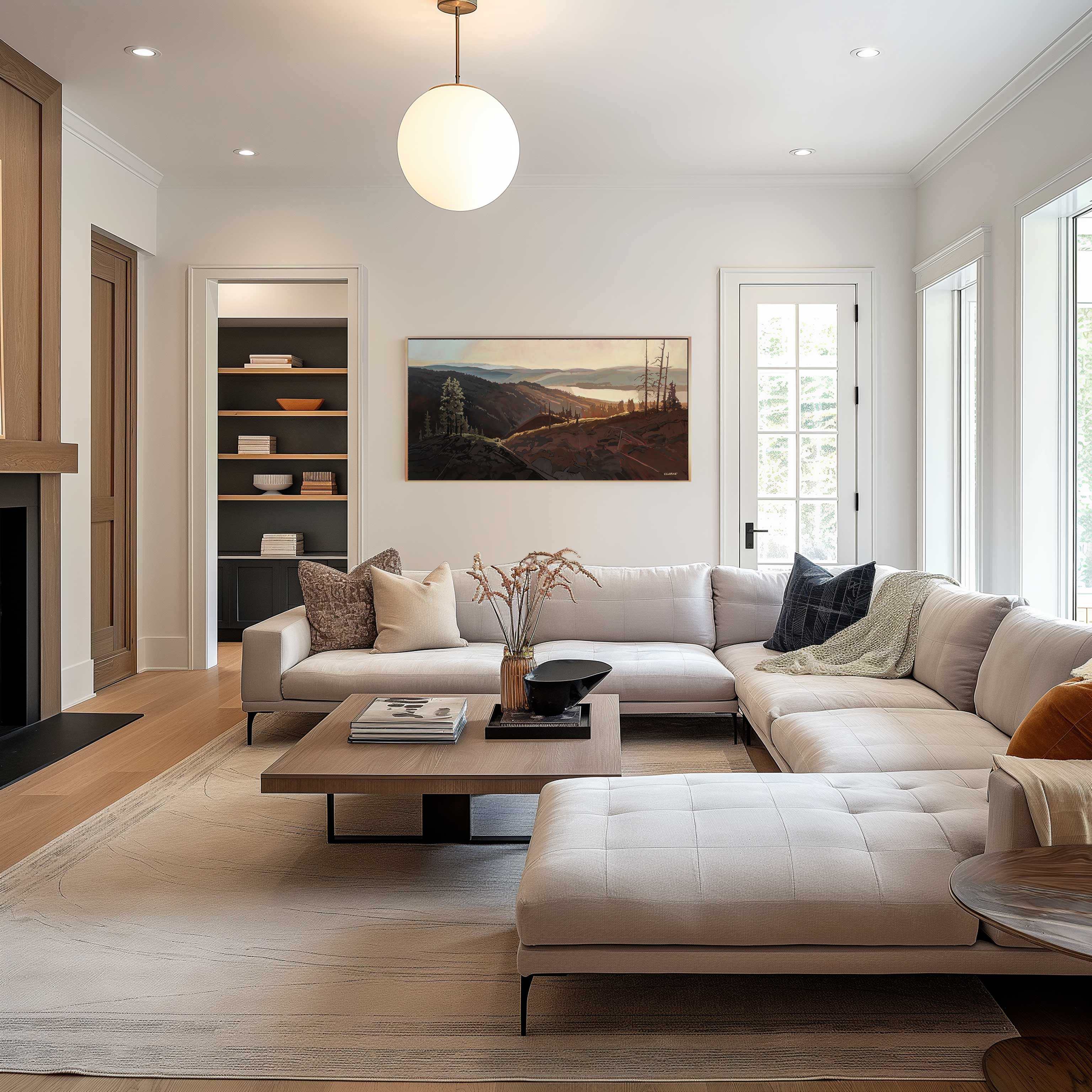 Golden Ridges Above Lake Okanagan