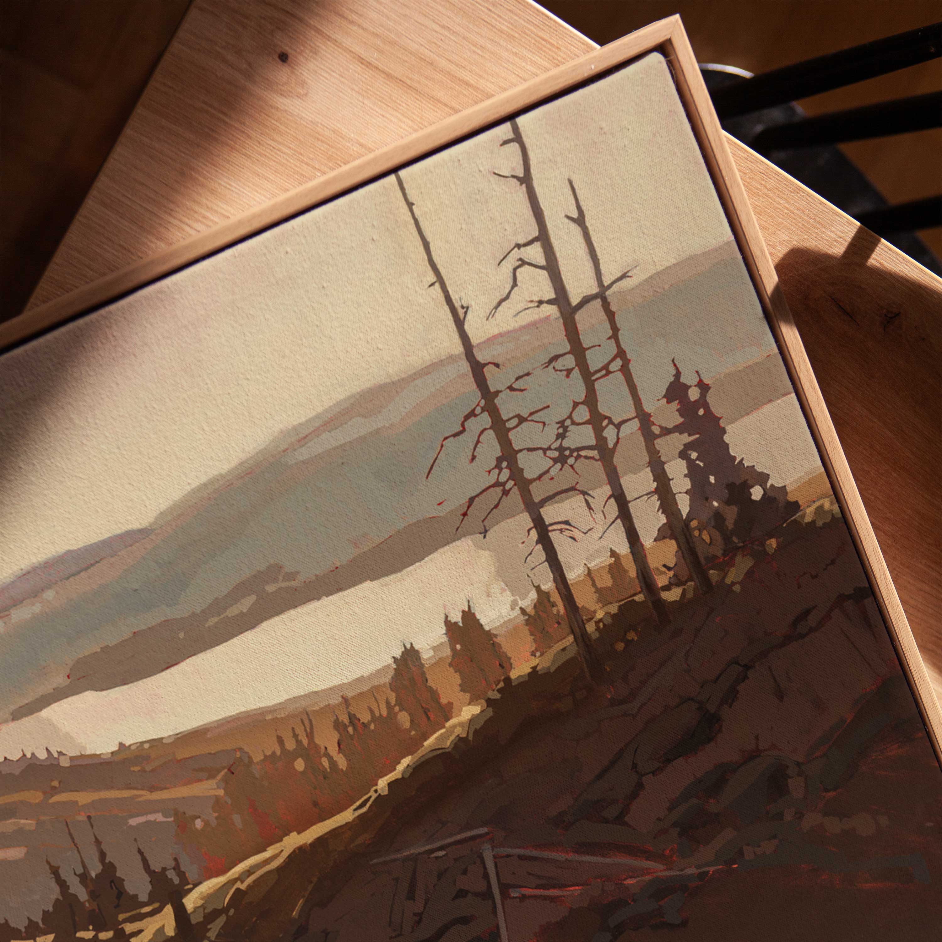 Golden Ridges Above Lake Okanagan