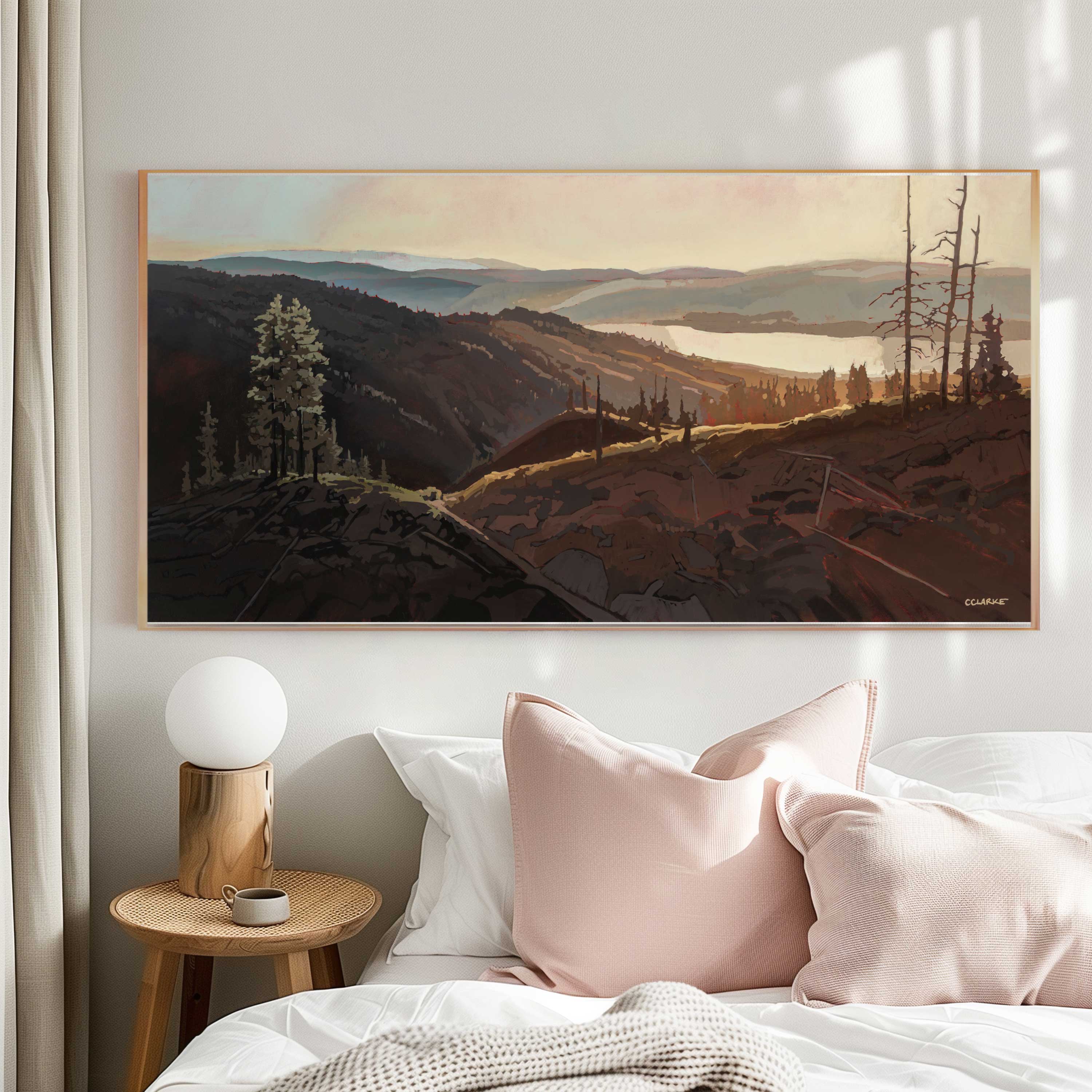 Golden Ridges Above Lake Okanagan