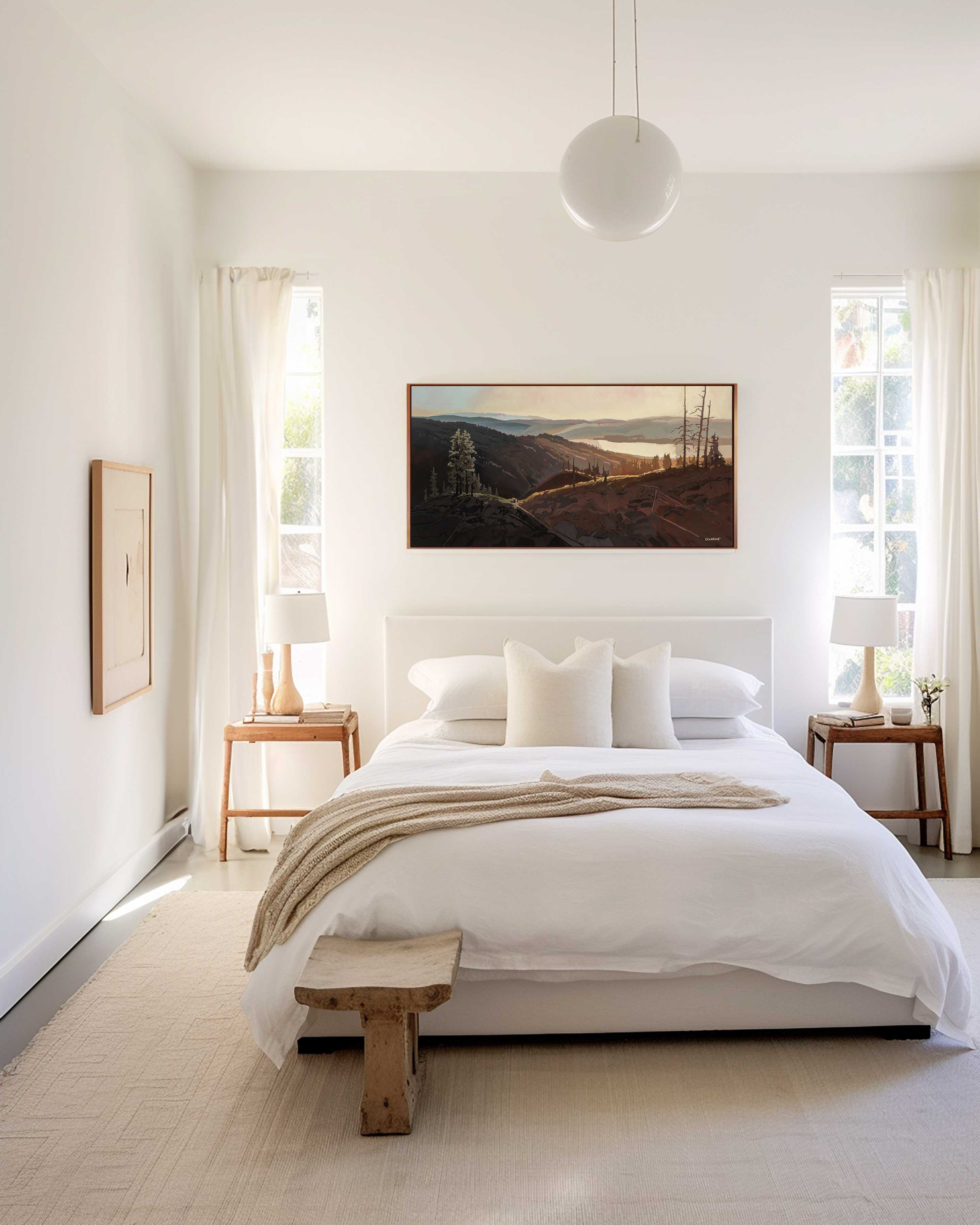 Golden Ridges Above Lake Okanagan