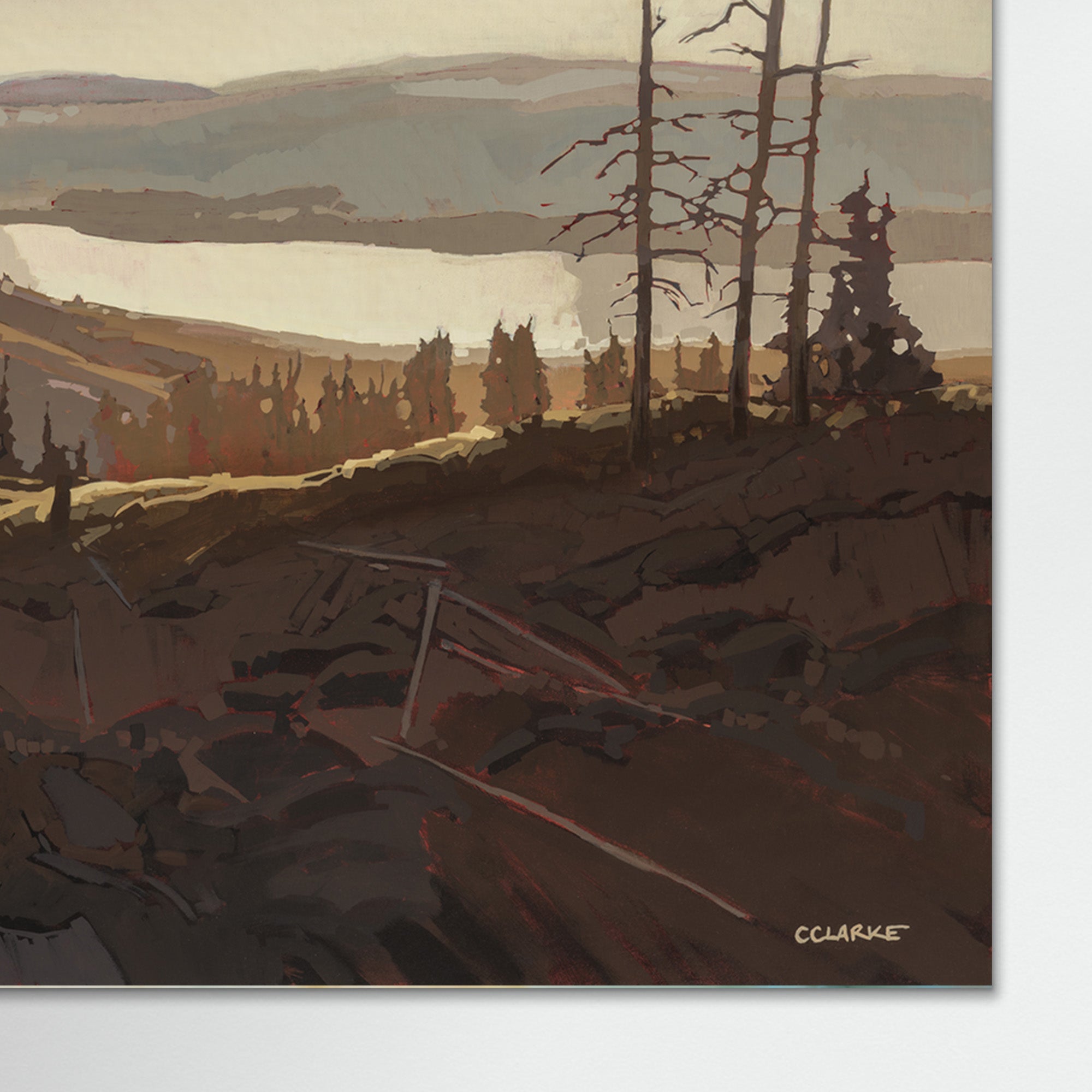 Golden Ridges Above Lake Okanagan