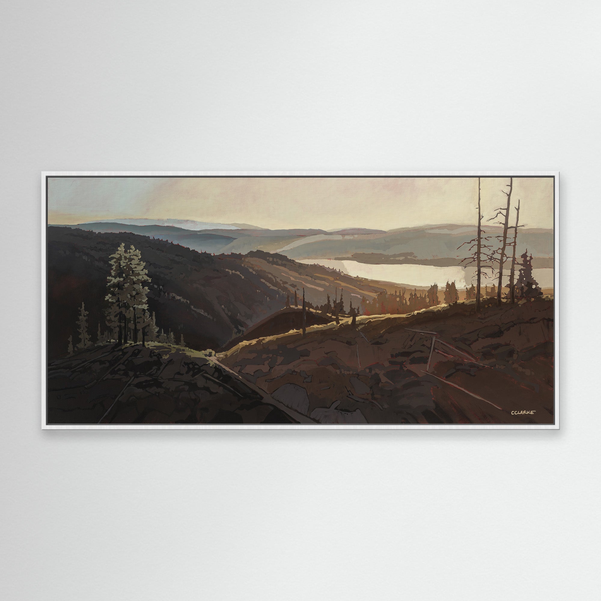 Golden Ridges Above Lake Okanagan