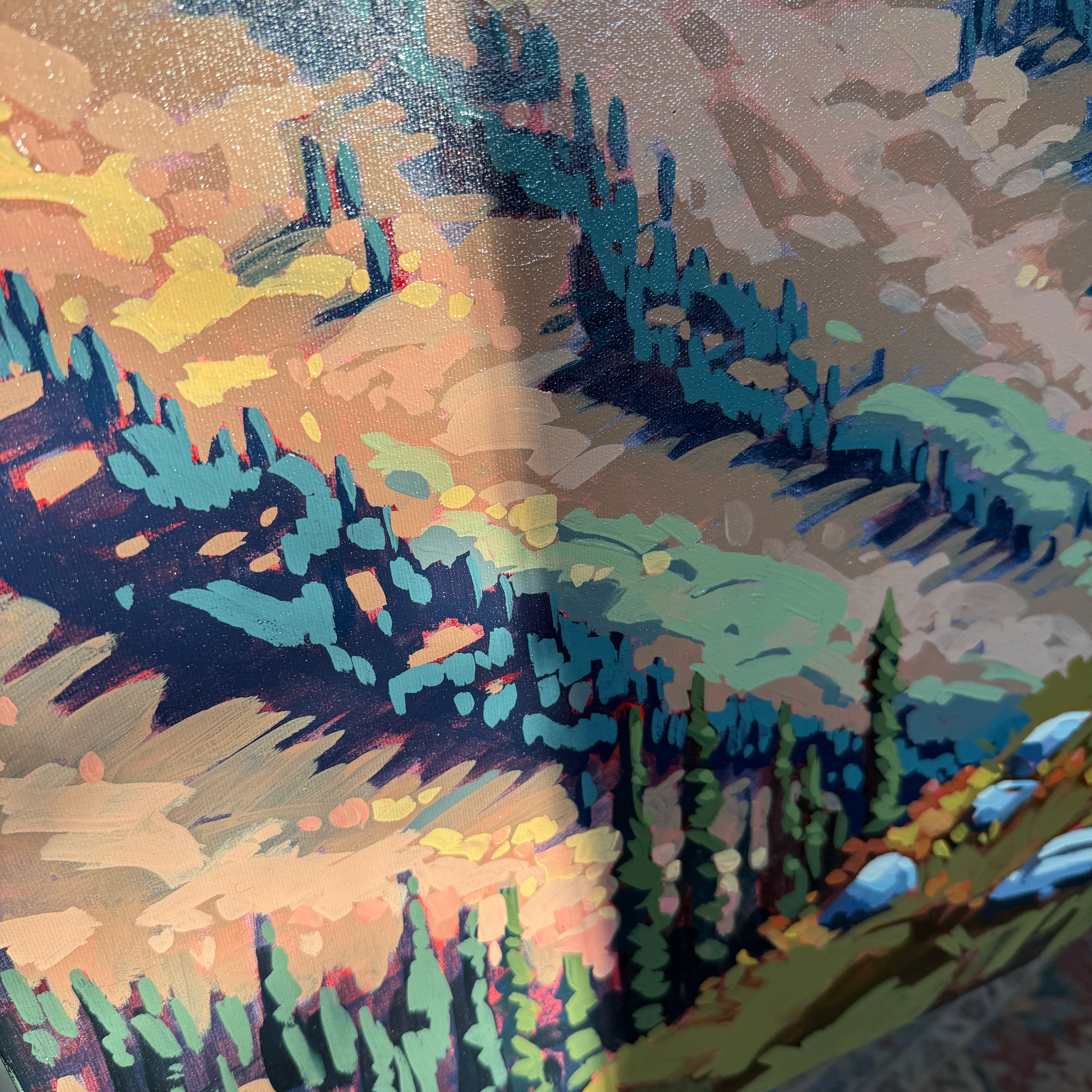 Fall Lines | 18 x 36