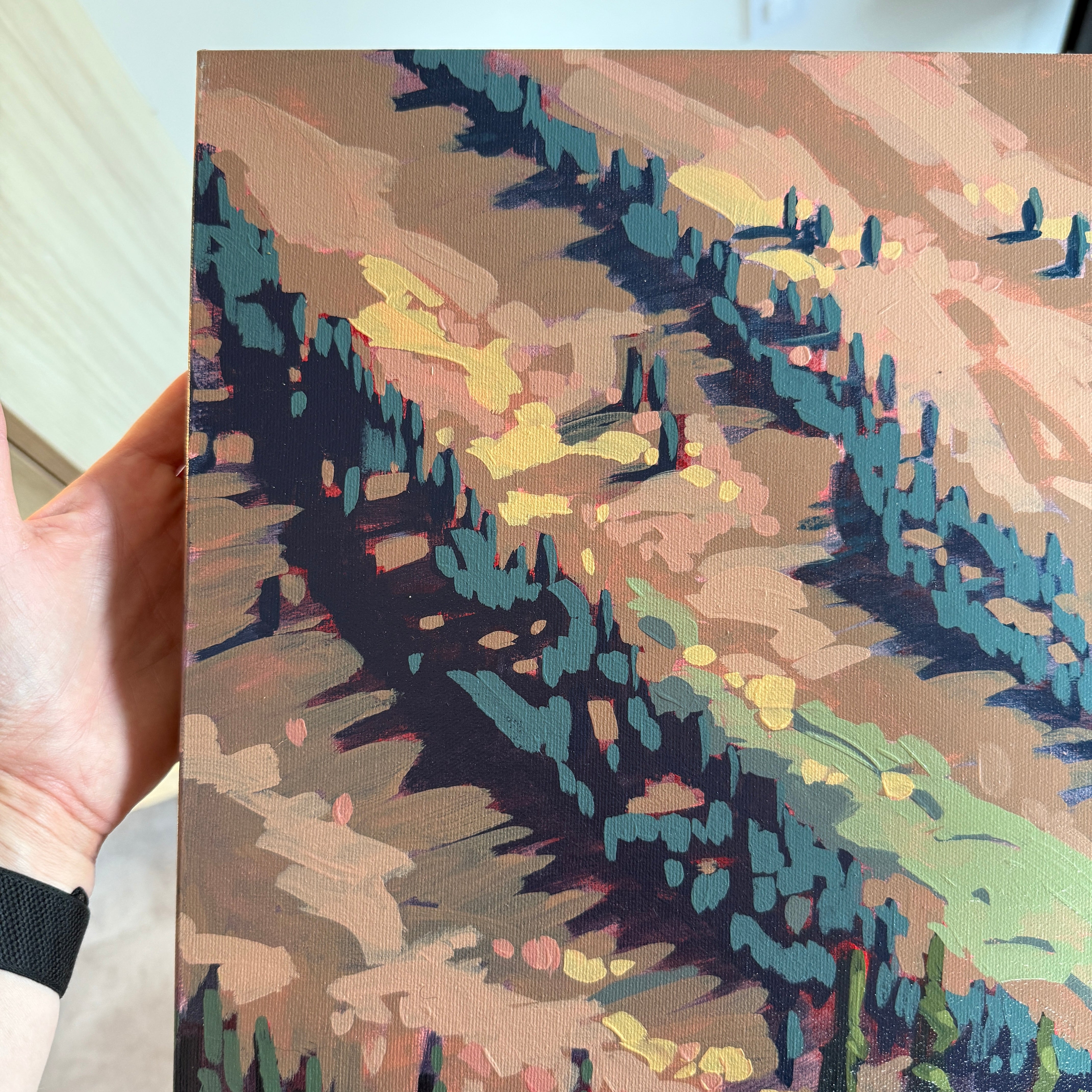 Fall Lines | 18 x 36