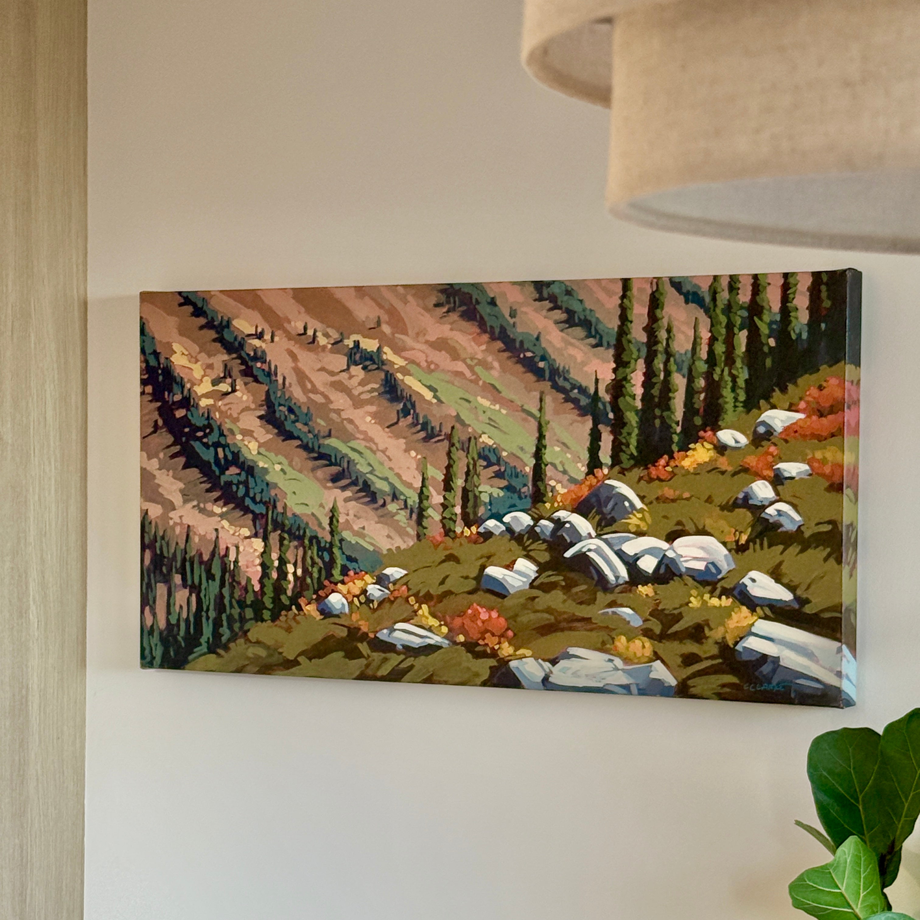 Fall Lines | 18 x 36