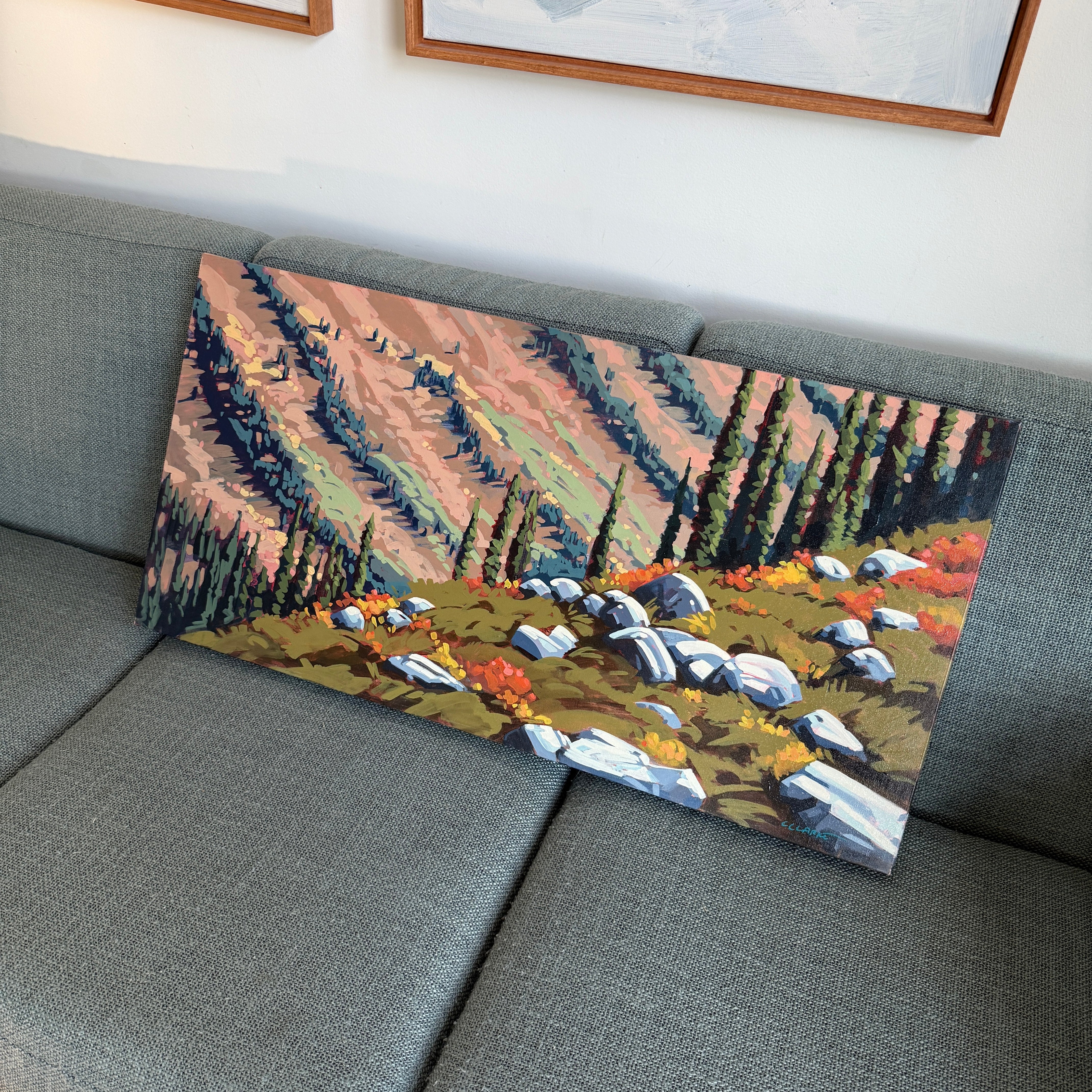 Fall Lines | 18 x 36