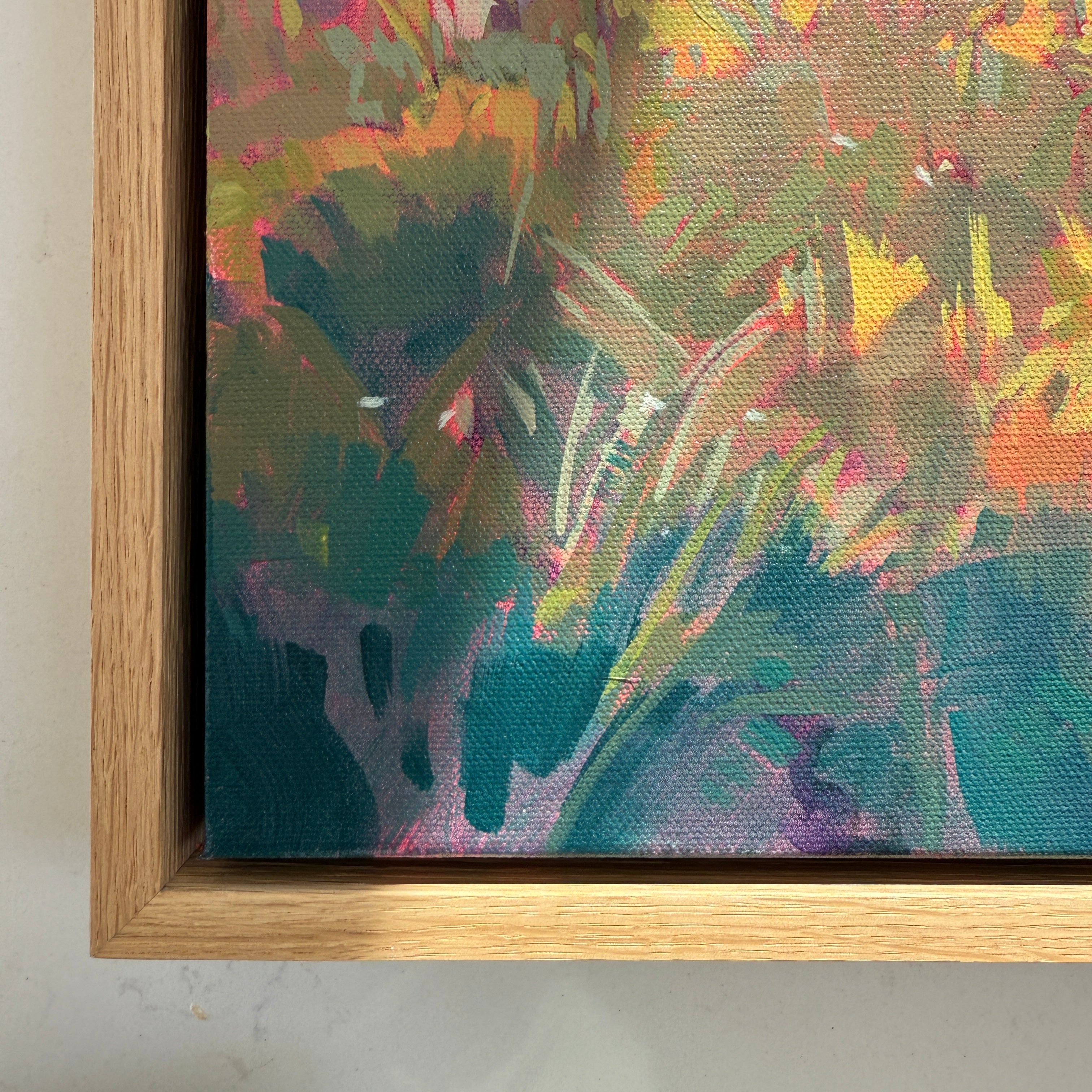 Summer Sessions | 20 in x 16 in | White oak