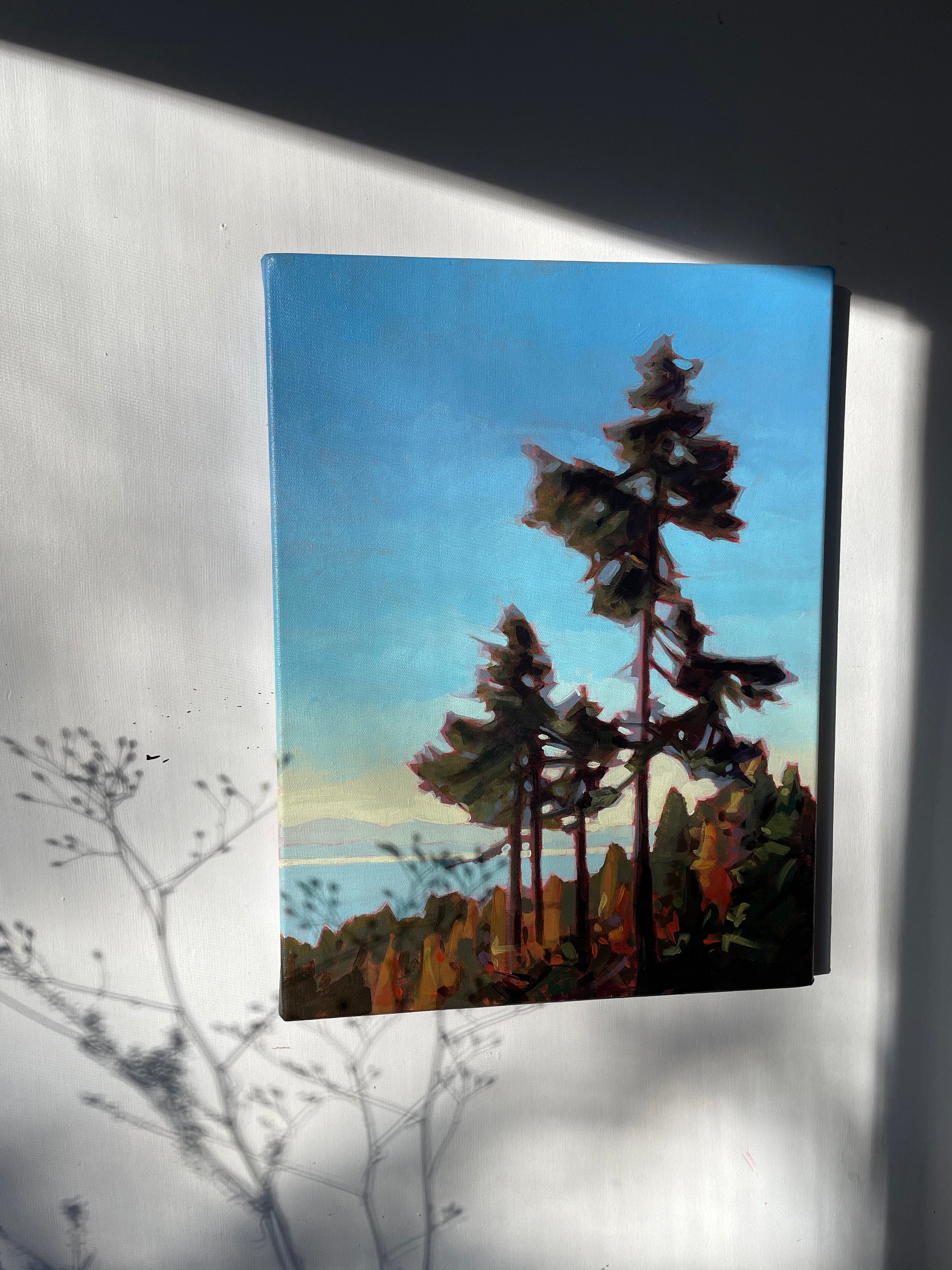 Across the Straight | 16 in x 12 in