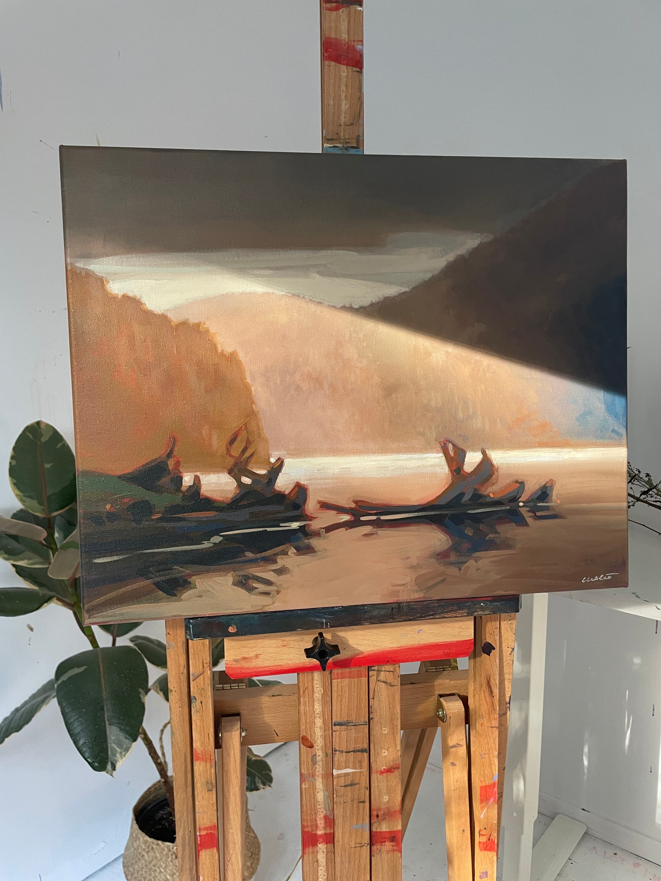 Mountain Lake Reflection | 16 in x 20 in