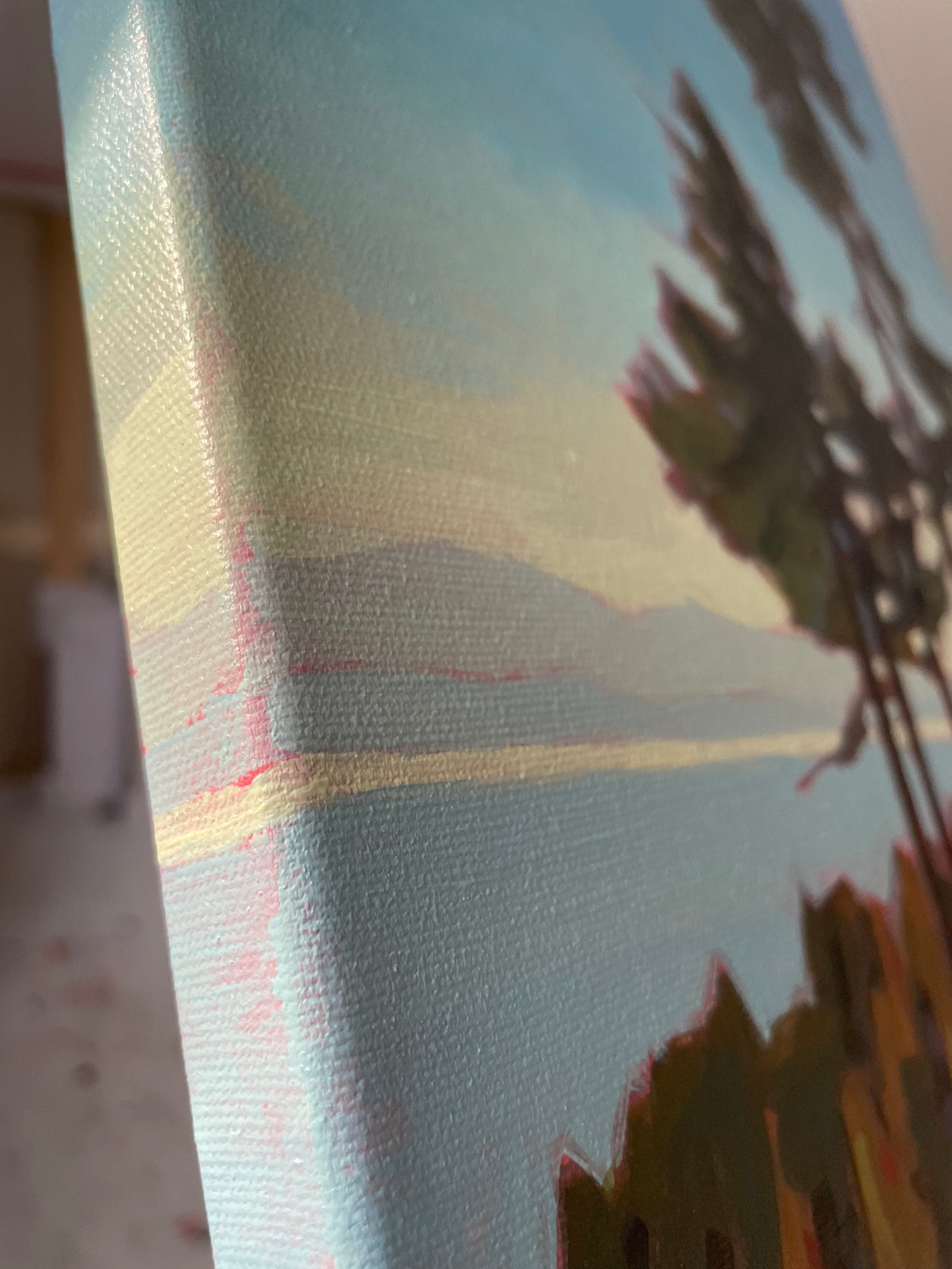 Across the Straight | 16 in x 12 in