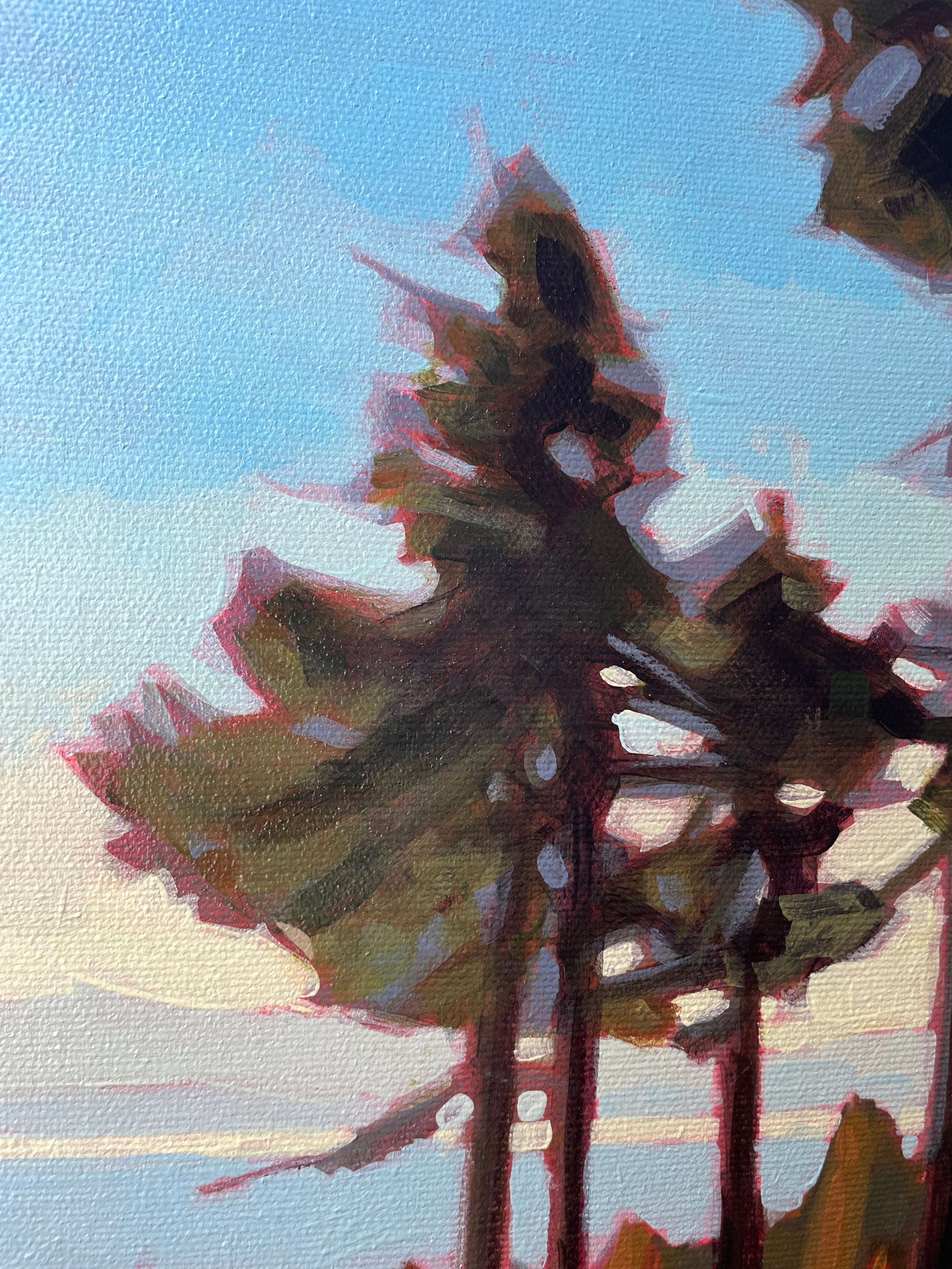 Across the Straight | 16 in x 12 in