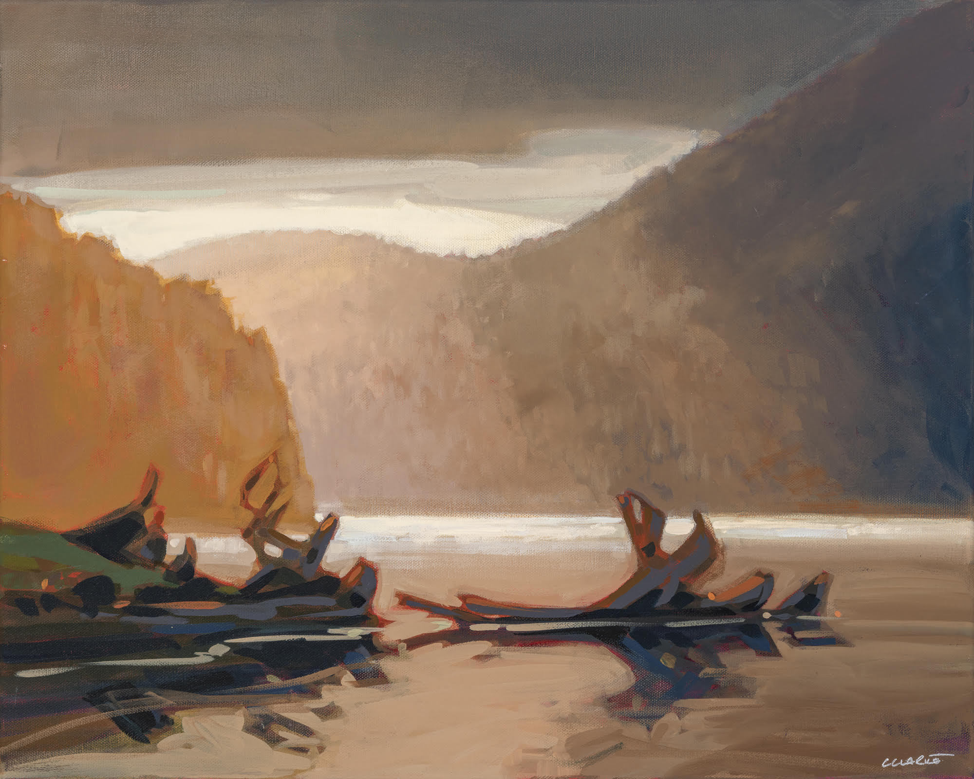 Mountain Lake Reflection | 16 in x 20 in