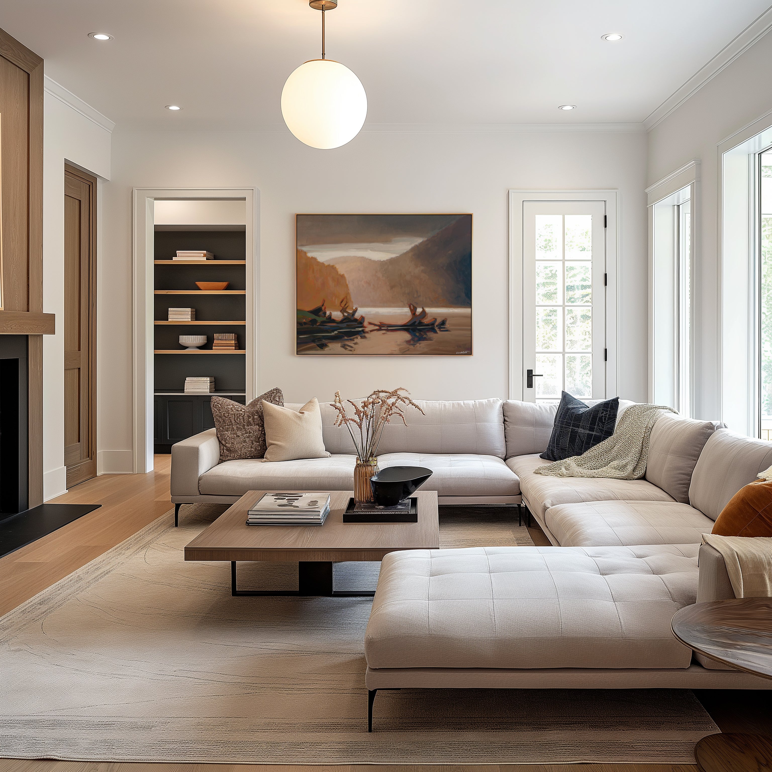 Mountain Lake Reflection