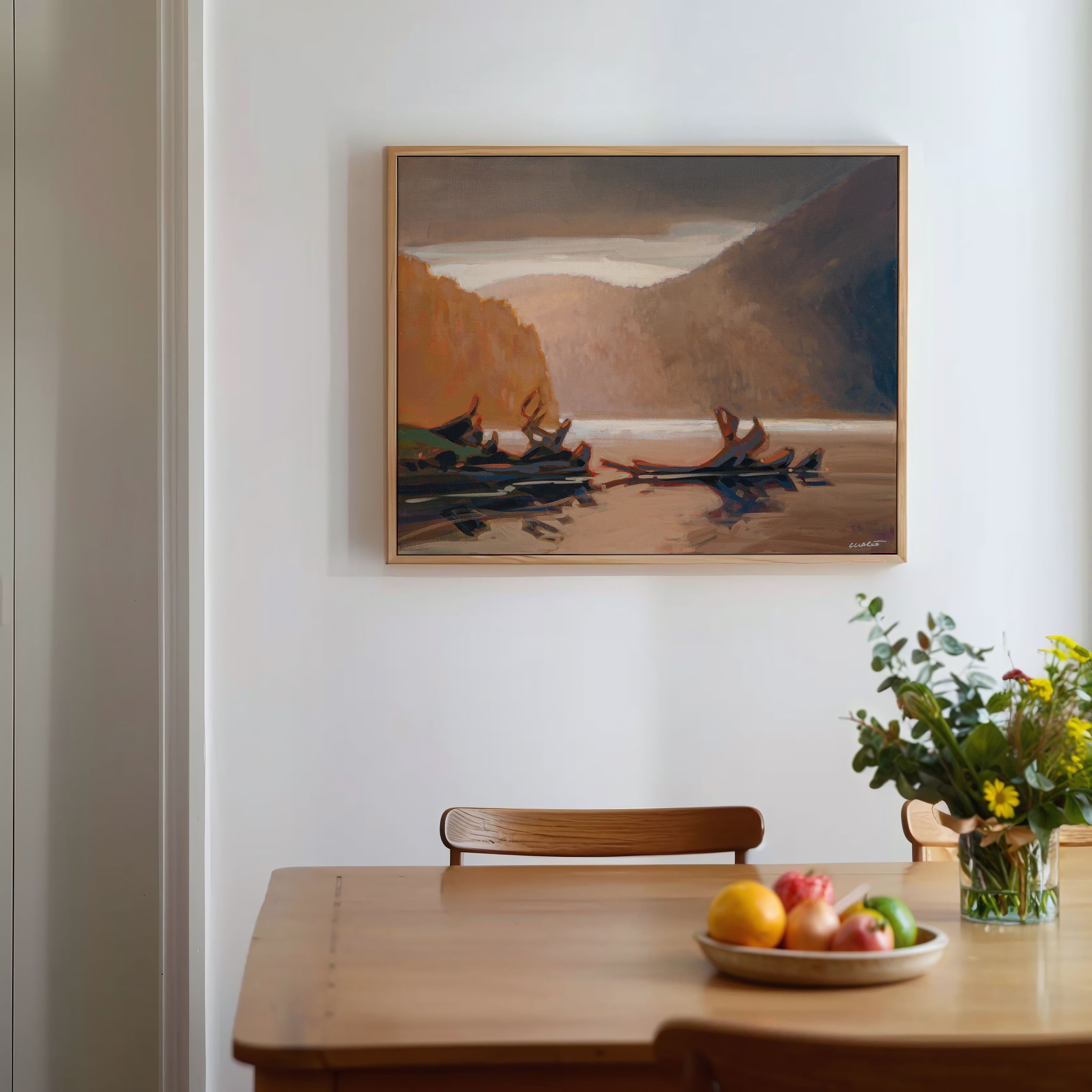 Mountain Lake Reflection