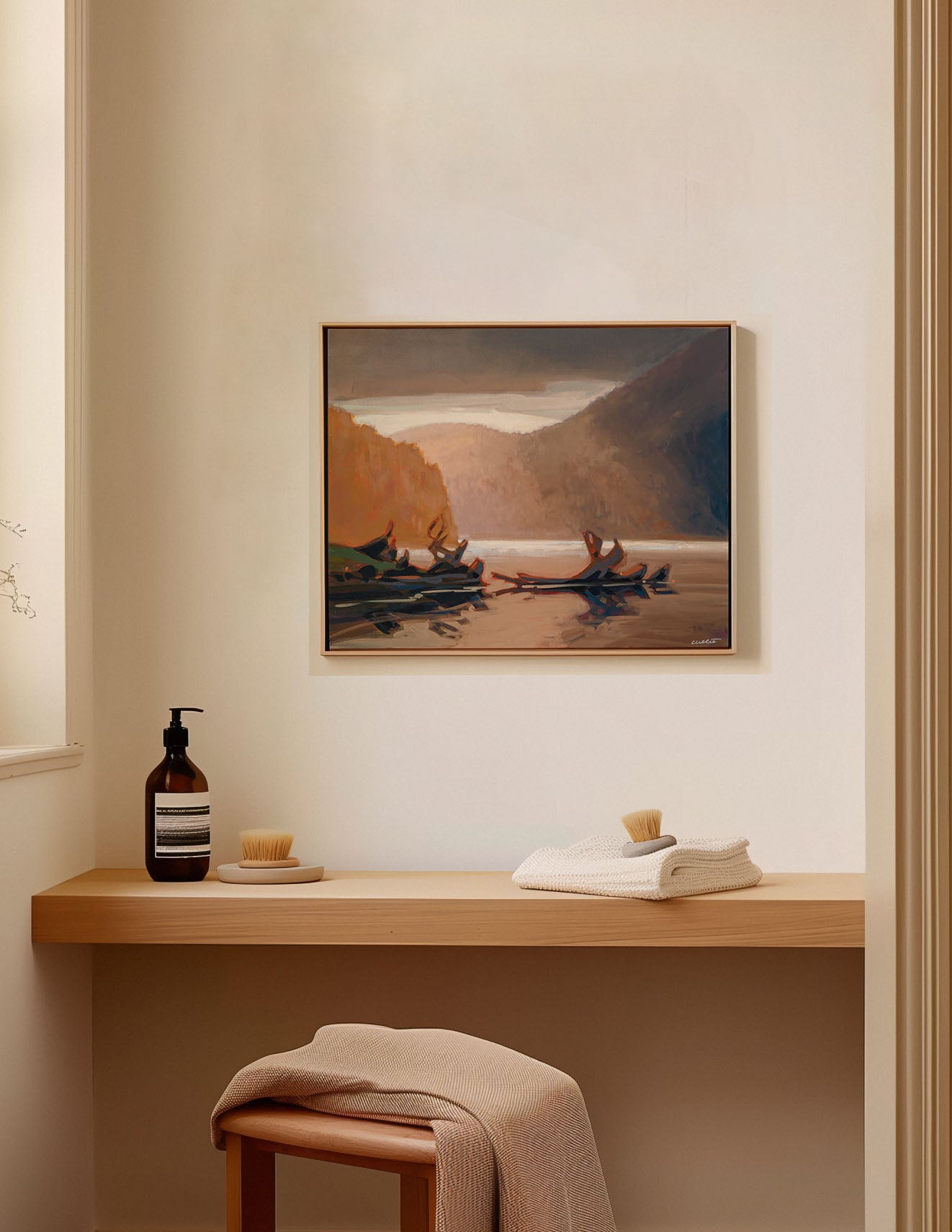 Mountain Lake Reflection | 16 in x 20 in