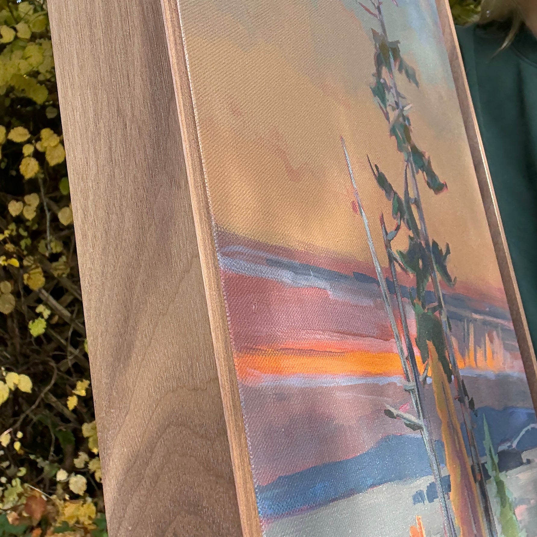 Before the Storm | 20 in x 16 in | Walnut