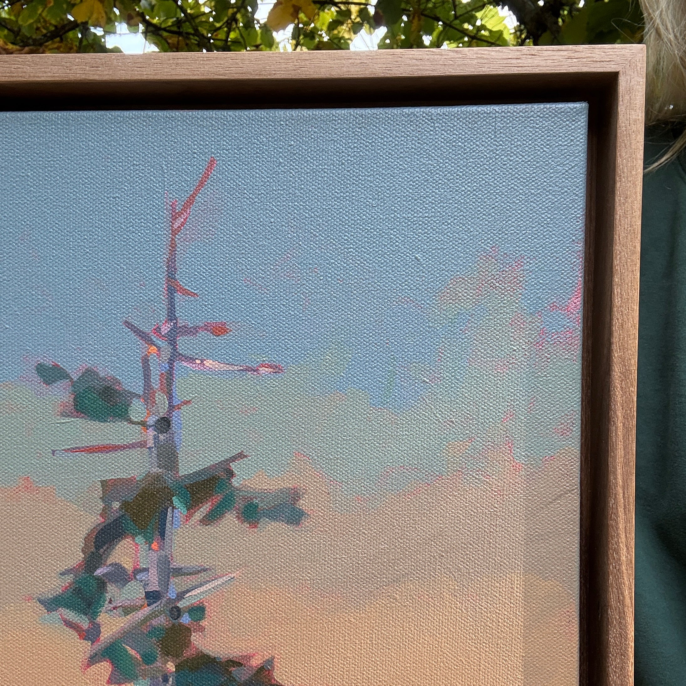 Before the Storm | 20 in x 16 in | Walnut