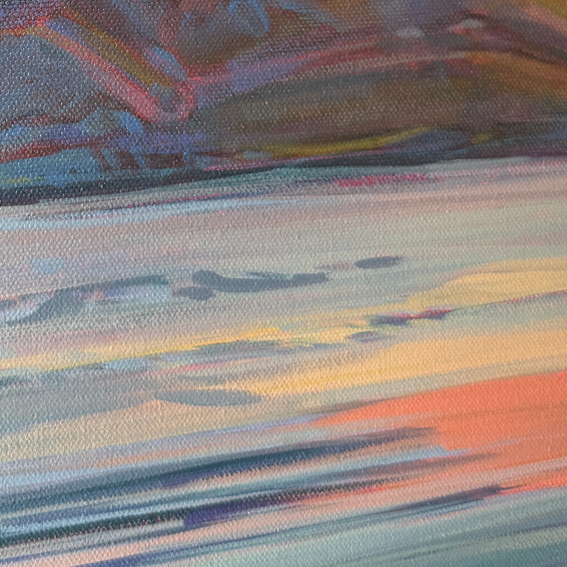 Cox Bay Evening Light | 24 in x 18 in | Walnut