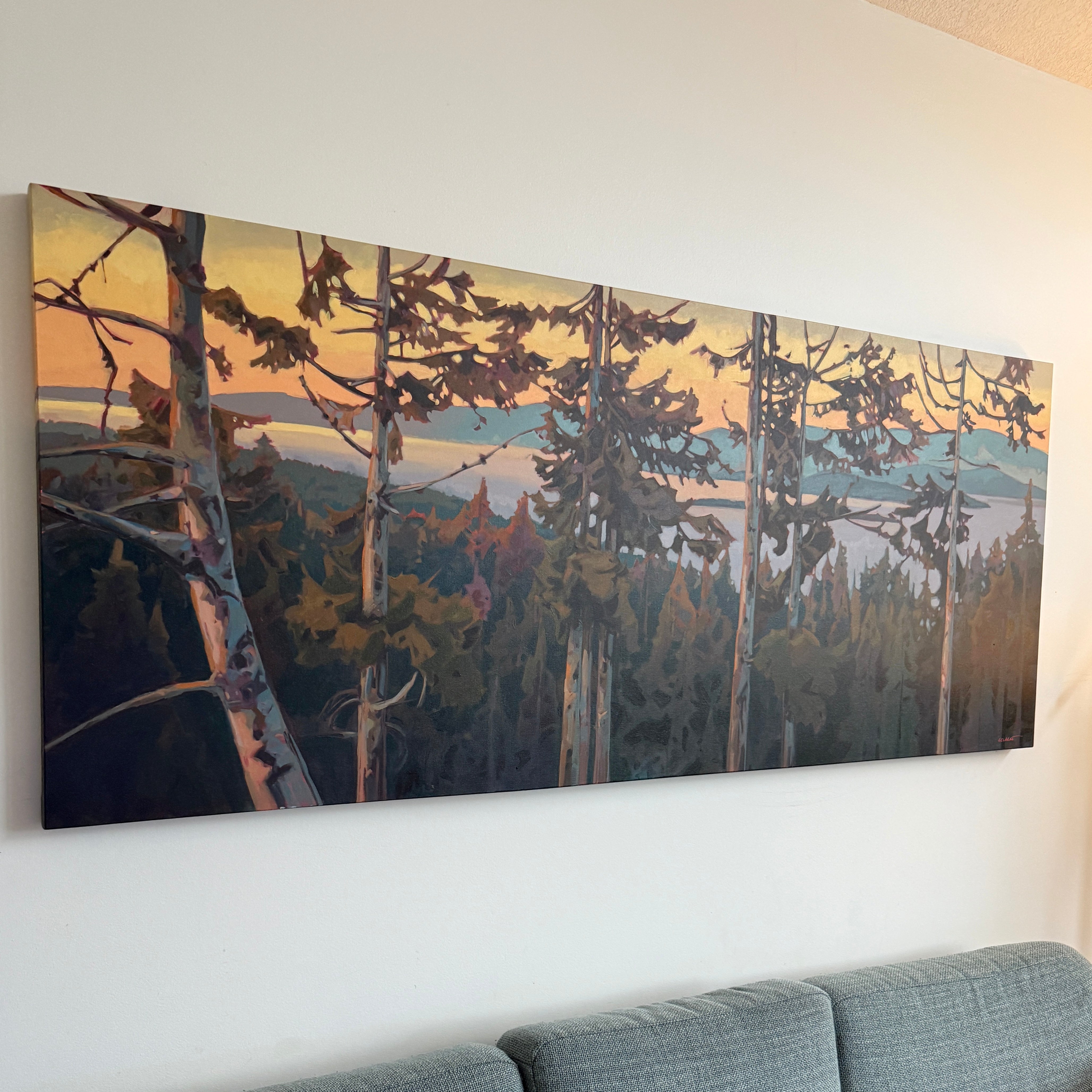 Light Between Seasons | 30 in x 72 in | unframed