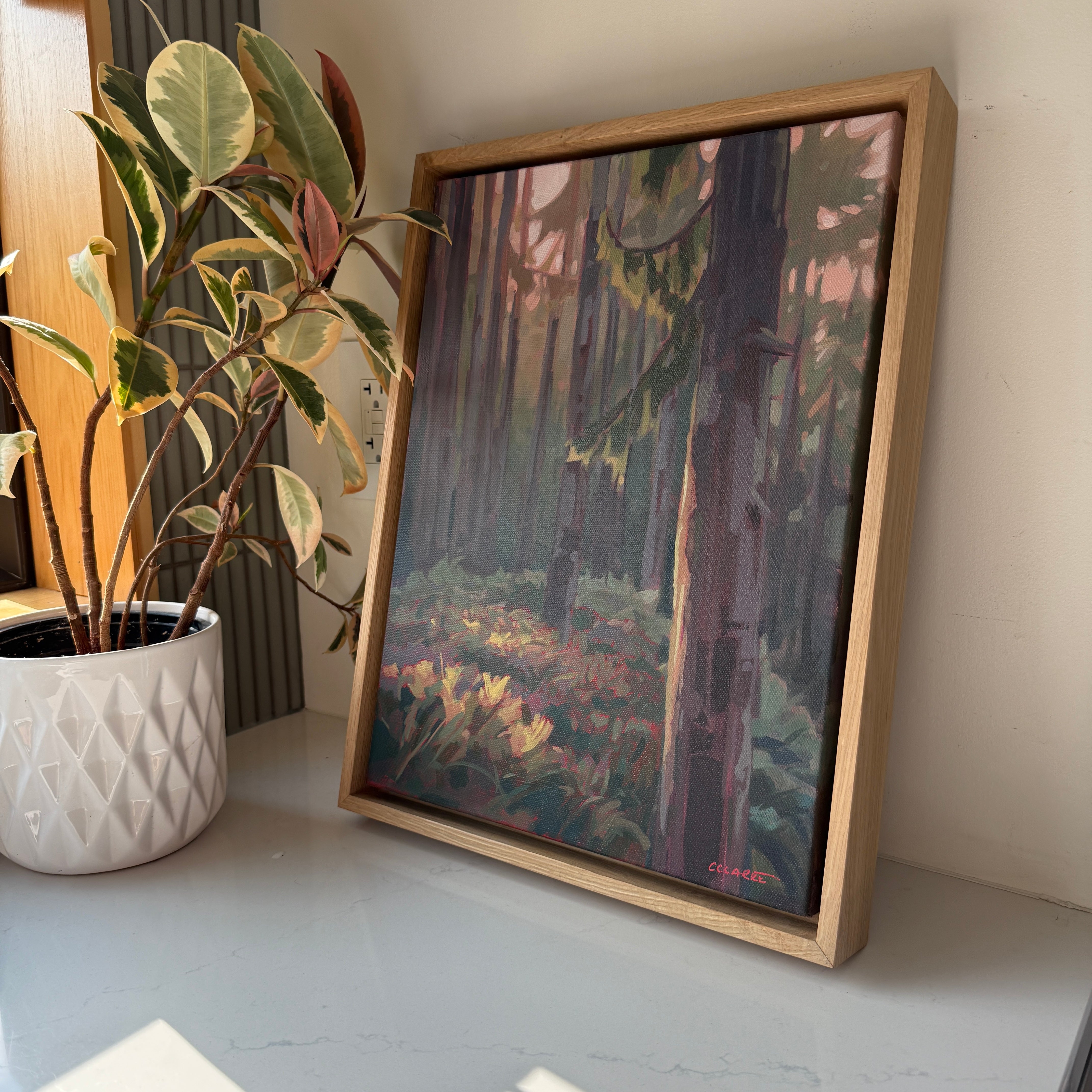 Gateway | 16 in x 12 in | White Oak