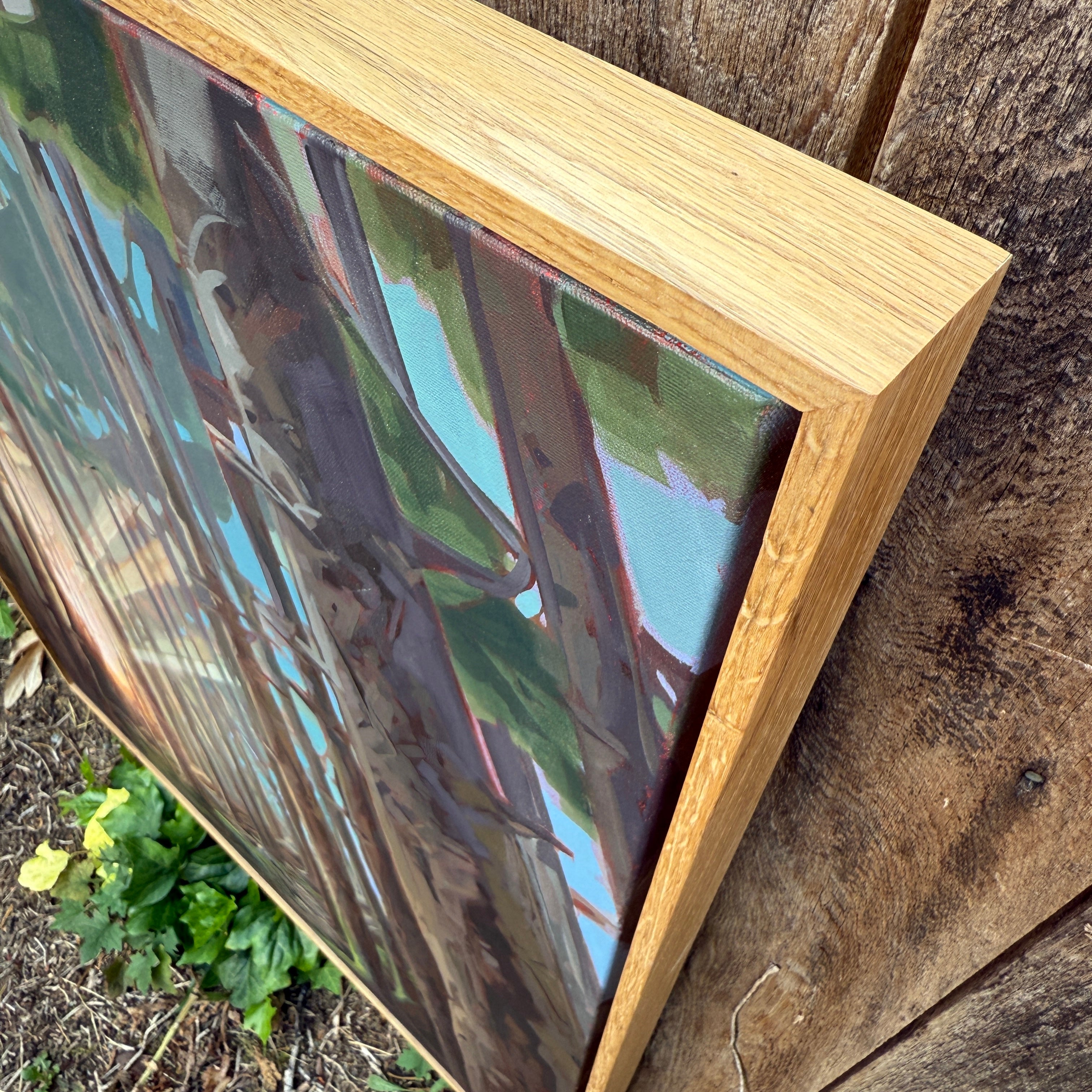 Life of Riley | 40 in x 30 in | White Oak